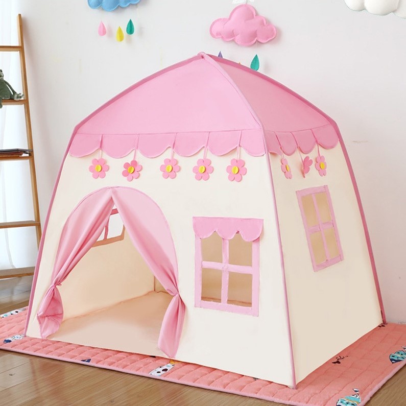 Barraca Infantil Tenda Menina Menino Minha Casinha com LED Brinquedo