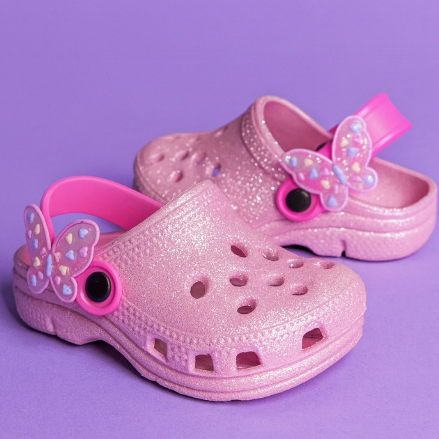 Sandália Para Menina Infantil Babuche Premium Glitter Delicado em Oferta na Shopee