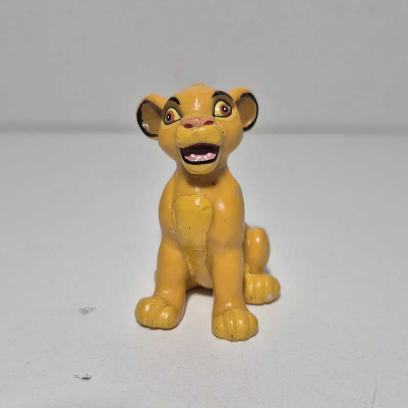 Miniatura Simba filhote– Disney O Rei Leão – Colecionável em PVC