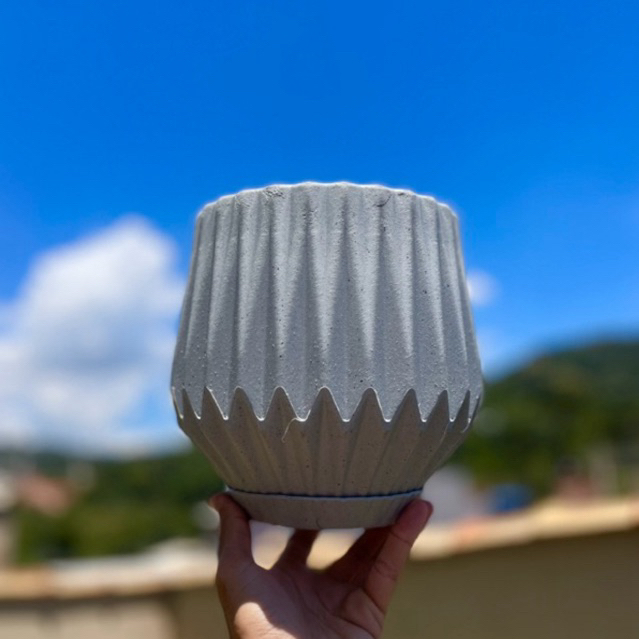 Vaso para Plantas Origami, Decorativo e Moderno em Polietileno em Oferta na Shopee