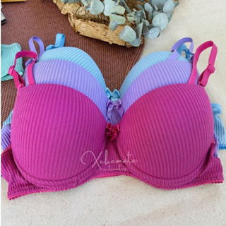 Kit 3 Sutia com Bojo Canelado Liso Soutien Básico Dia a Dia Sutian Confortável Moda Feminina em Oferta na Shopee