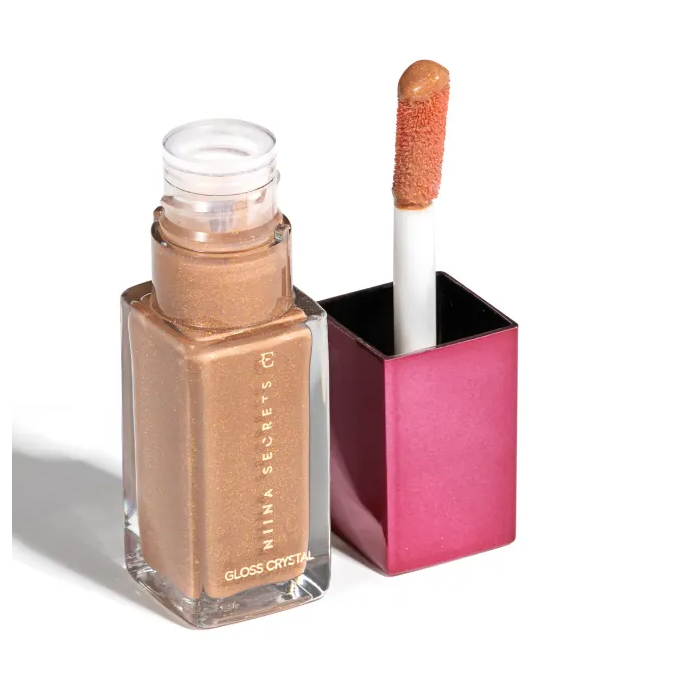 Batom Gloss Crystal Niina Secrets Escolha Sua Cor - 7ml (Jaspe, Moon Stone, Topazio ou Rubi)