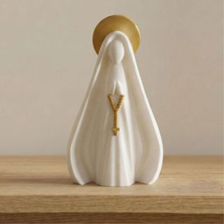 Escultura Nossa Senhora Aparecida, Moderna e Minimalista Decorativa 15cm de altura em Oferta na Shopee