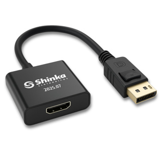 DisplayPort para HDMI 1080p (NÃO É USB) – Adaptador Conversor DP para HDMI, Conversor com trava em Oferta na Shopee