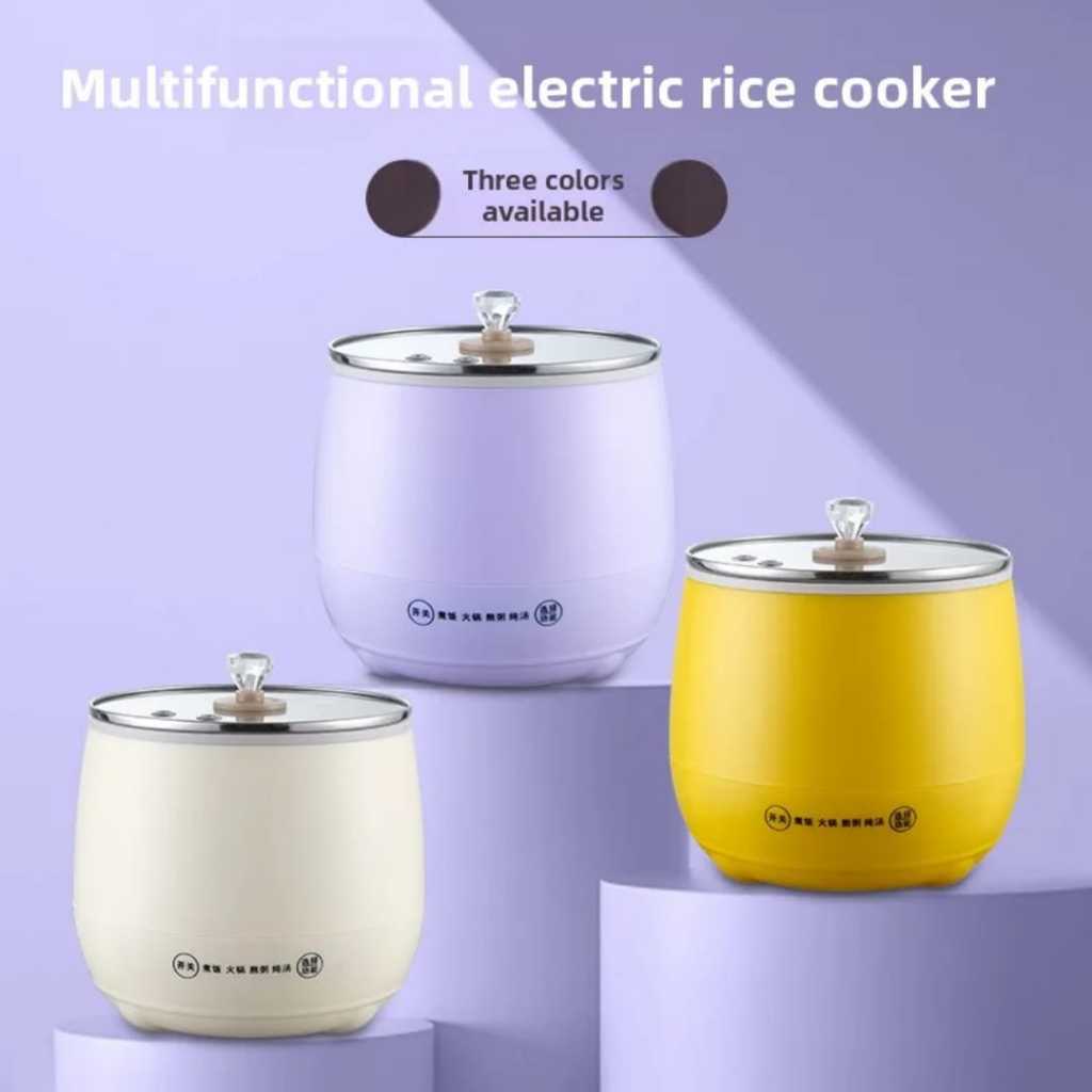 mini panela preparadora de arroz portátil [ bivolt ] - SMILE LIFE 58 -