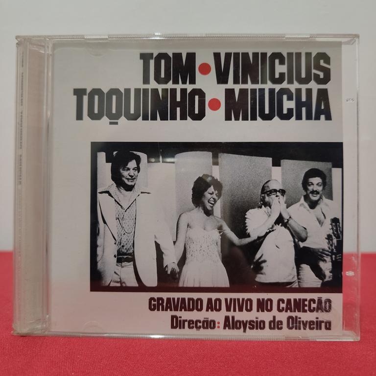 CD - Tom, Vinicius, Toquinho, Miucha - Gravado Ao Vivo no Canecão - 1977