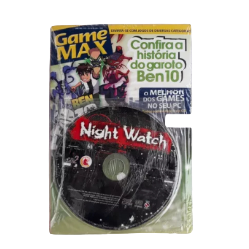 Cd De Jogo Night Watch Ben 10 Game Max E Mais  m55