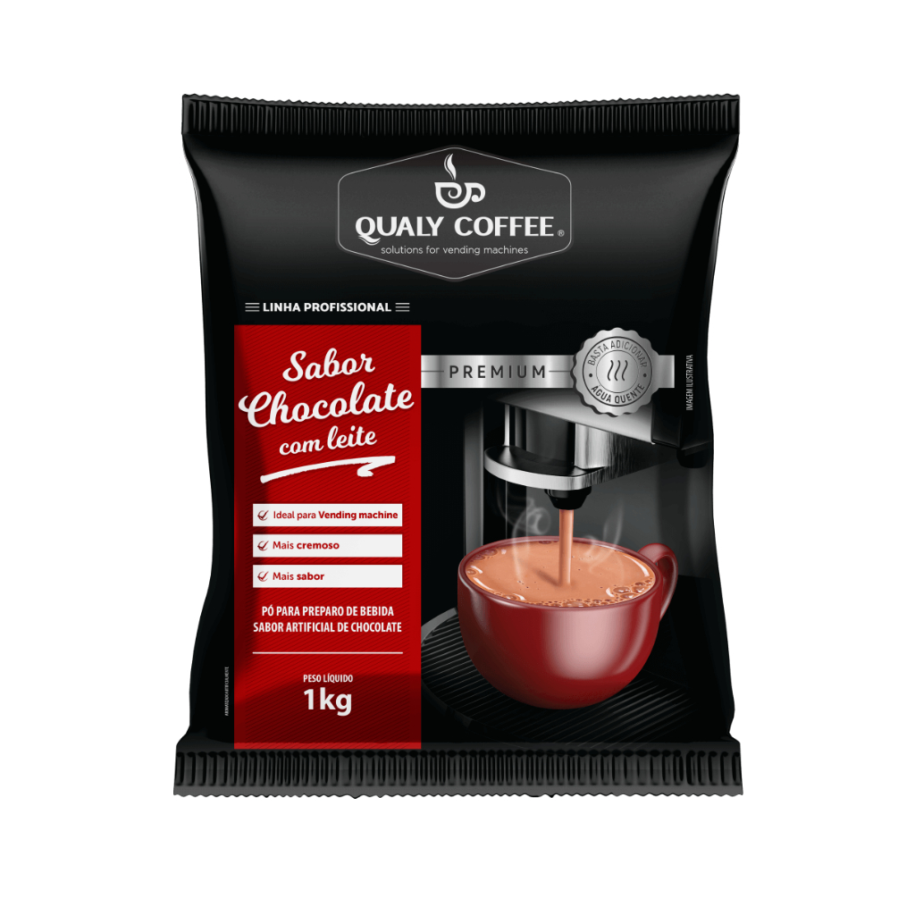 Chocolate Qualy Coffee 1 Kg Para Máquina De Café