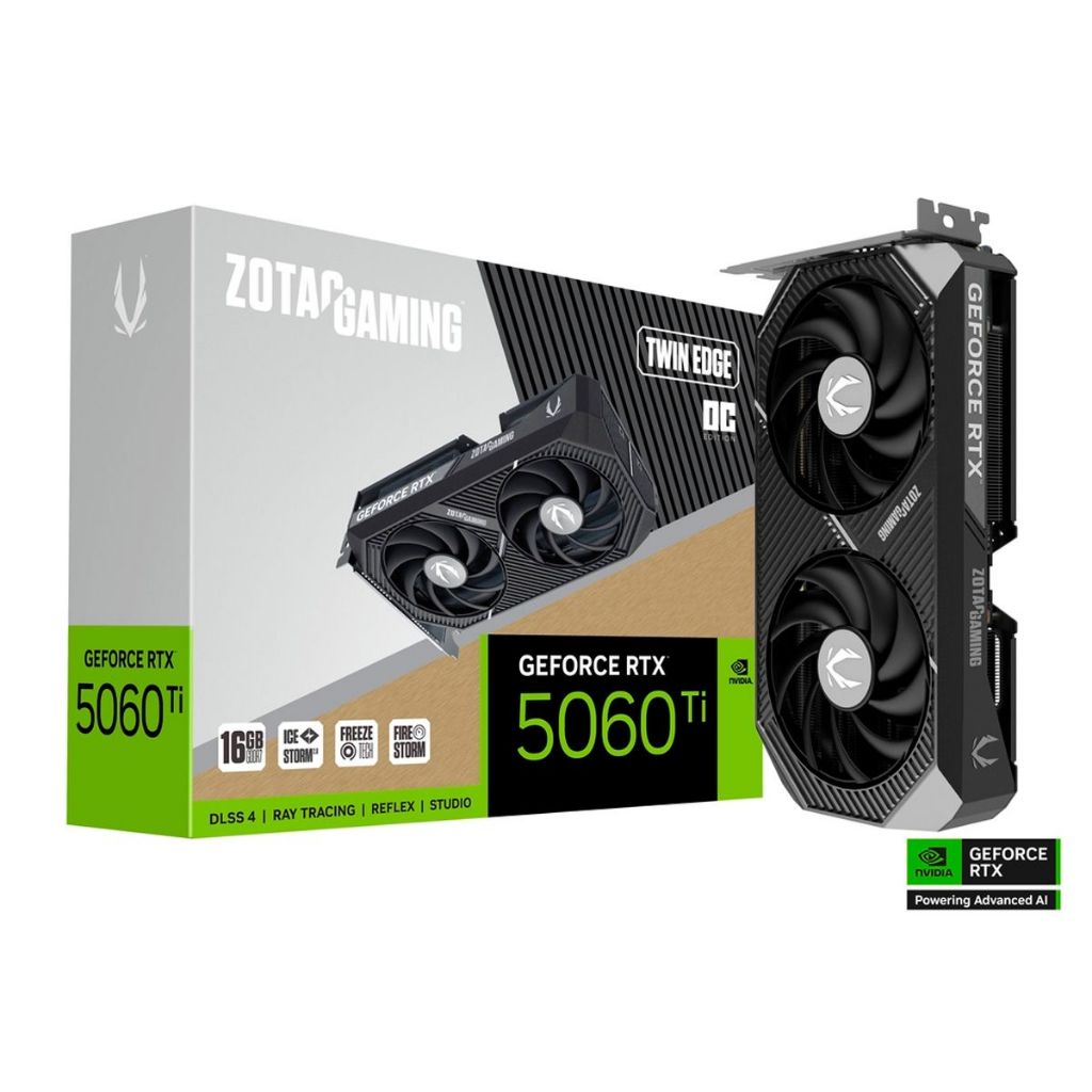 Placa de vídeo Zotac Gaming RTX 5060 16gb Ti Lacrada