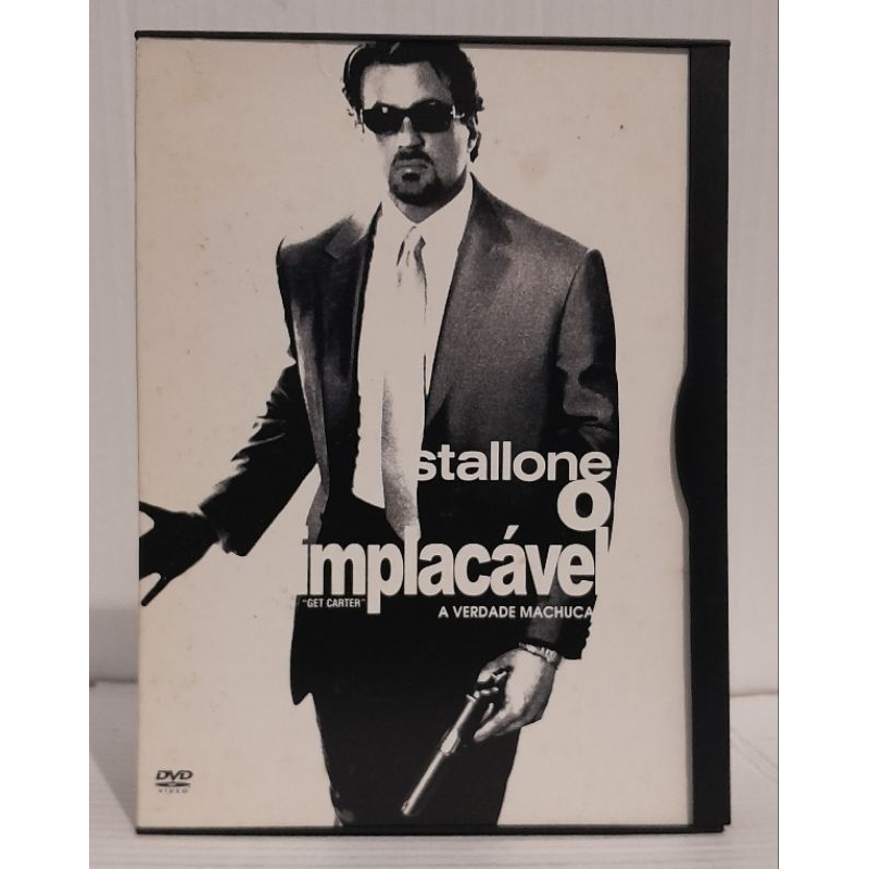 DVD O Implacável - Sylvester Stallone - Snapcase Original Usado