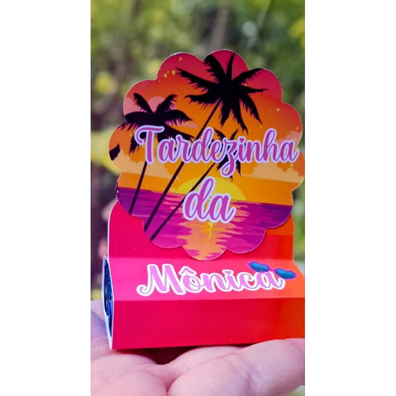Porta Bis Duplo Tardezinha   personalizado/ lembrancinhas/ mimo/ aniversário
