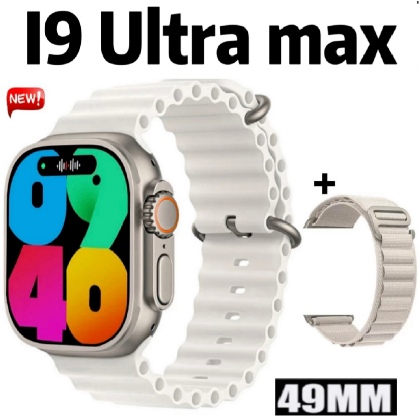 I9 T900 Ultra Max Relógio inteligente Original Smartwatch Bluetooth Chamadas