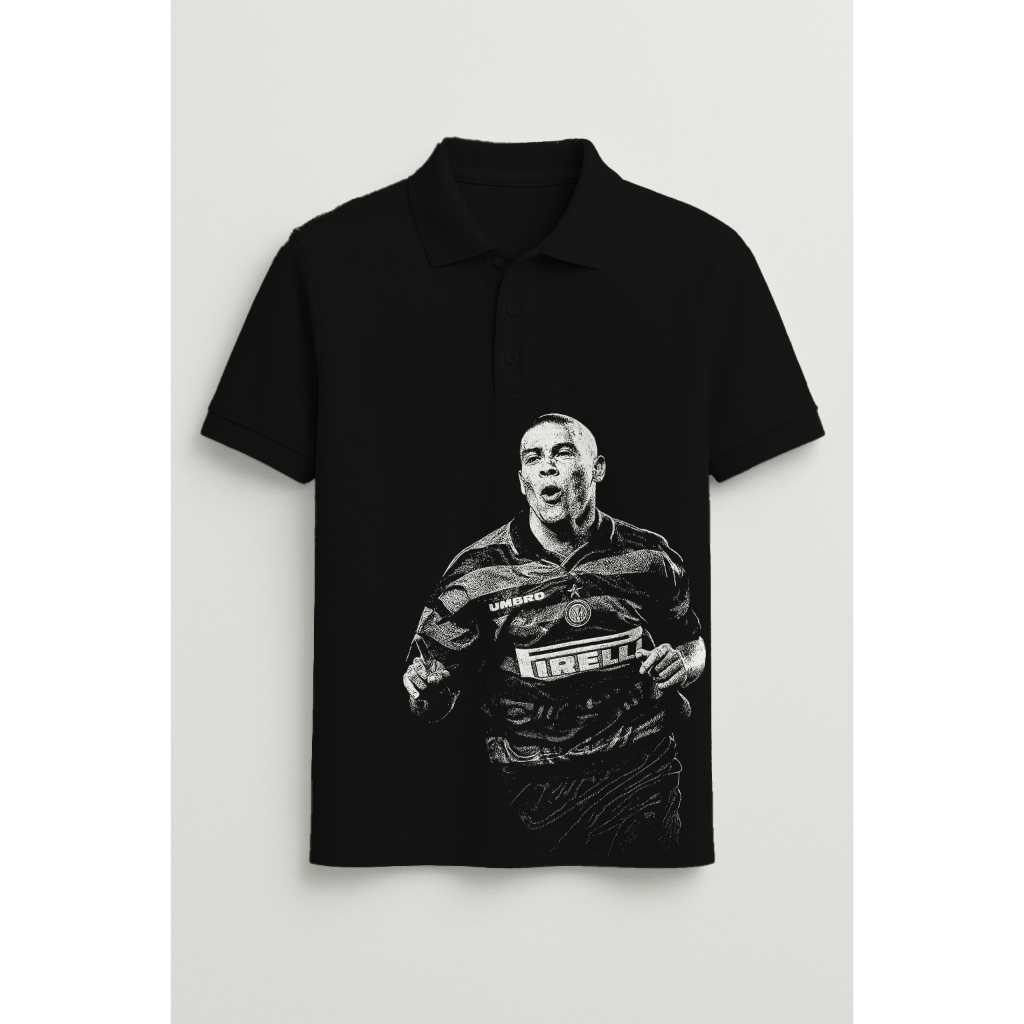 Camisa Polo Piquet Ronaldo Fenômeno Streetwear em Oferta na Shopee