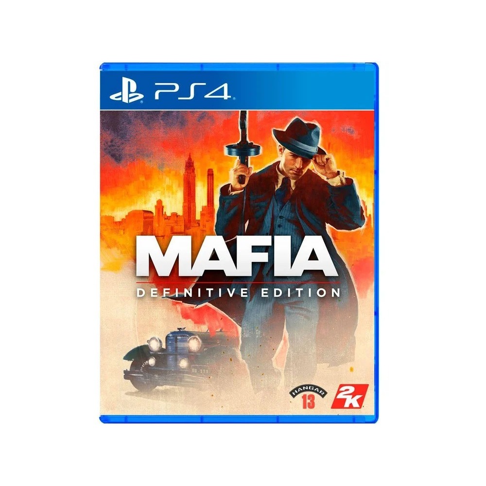 Mafia: Definitive Edition PS4 BR Mídia Física Cd