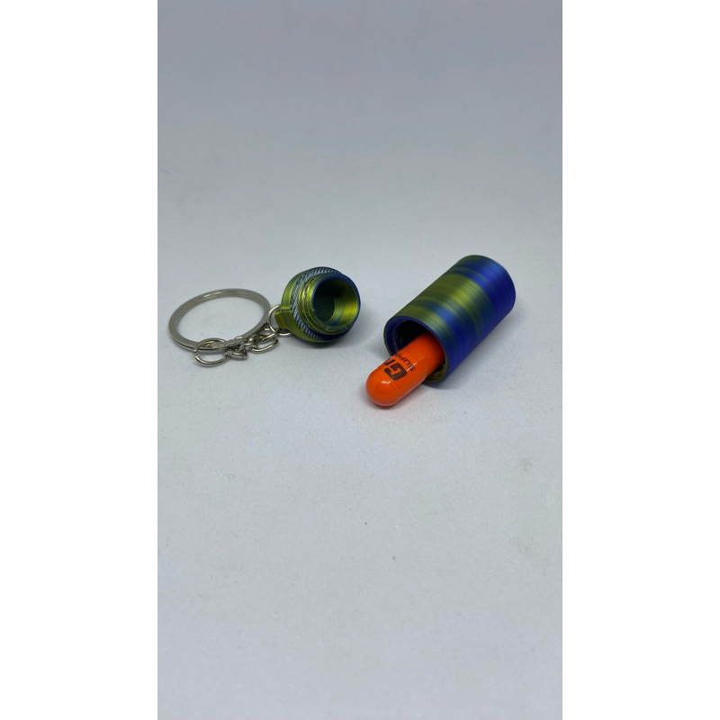 Mini Caixa De Comprimidos, Chaveiro Container - Organizador De Remédio-