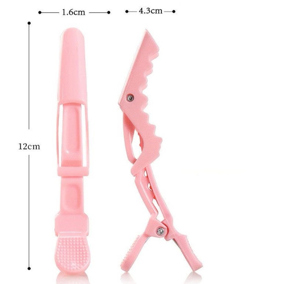 Kit 5 Presilha Jacare Crocodilo Clip Para Cabelo Presilhas de cabelo e maquiagem