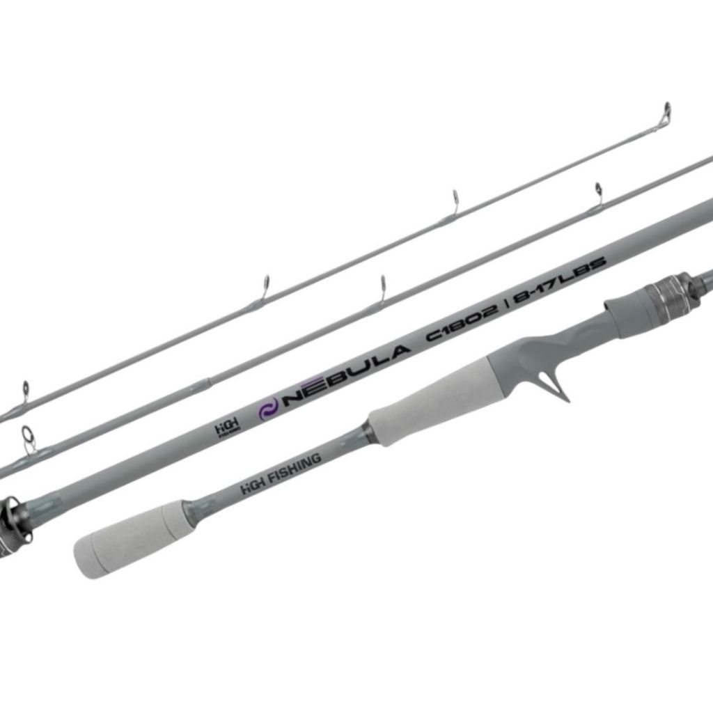 VARA PESCA P/CARRETILHA NEBULA 1,80M /1,65M 8-17LBS 2p LEVE E RESISTENTE