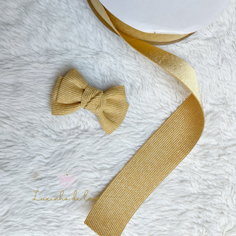 Fita de veludo cotelê 38mm com 2 e 5 metros em Oferta na Shopee