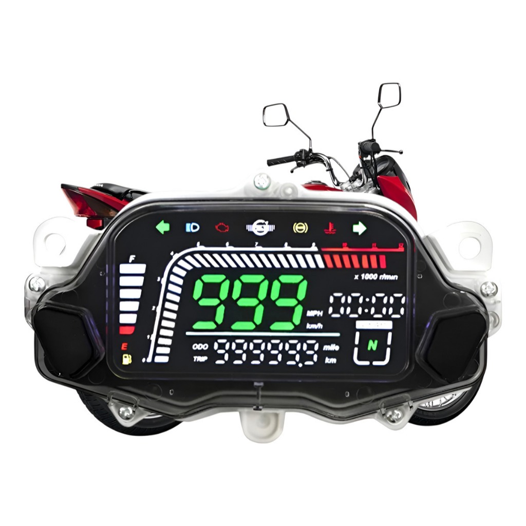 Painel Para Honda FAN160 Titan 160 Blackout Cg160 Start 16 A 23 Ventilador 160 Instrumento Completo