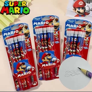 Kit 12 lápis Hb + Apontador (Super Mario). em Oferta na Shopee
