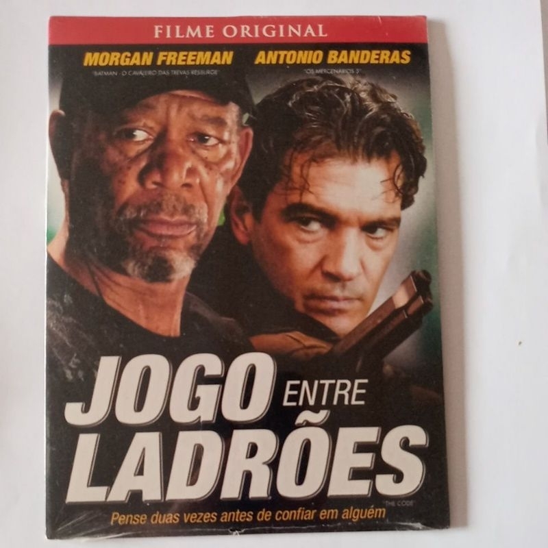 DVD JOGO ENTRE LADROES / MORGAN FREEMAN - ANTONIO BANDERAS