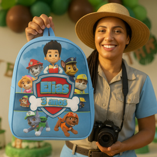 Mochilinha Patrulia Canina para Aniversario personalizadas Lembrancinhas em Oferta na Shopee