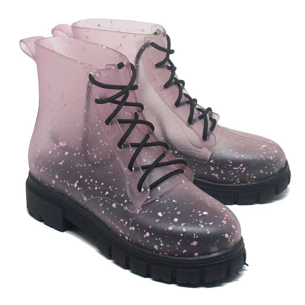 Coturno Infantil Feminino Tratorado Emborrachado Bota Confortável e Antiderrapante Promoção