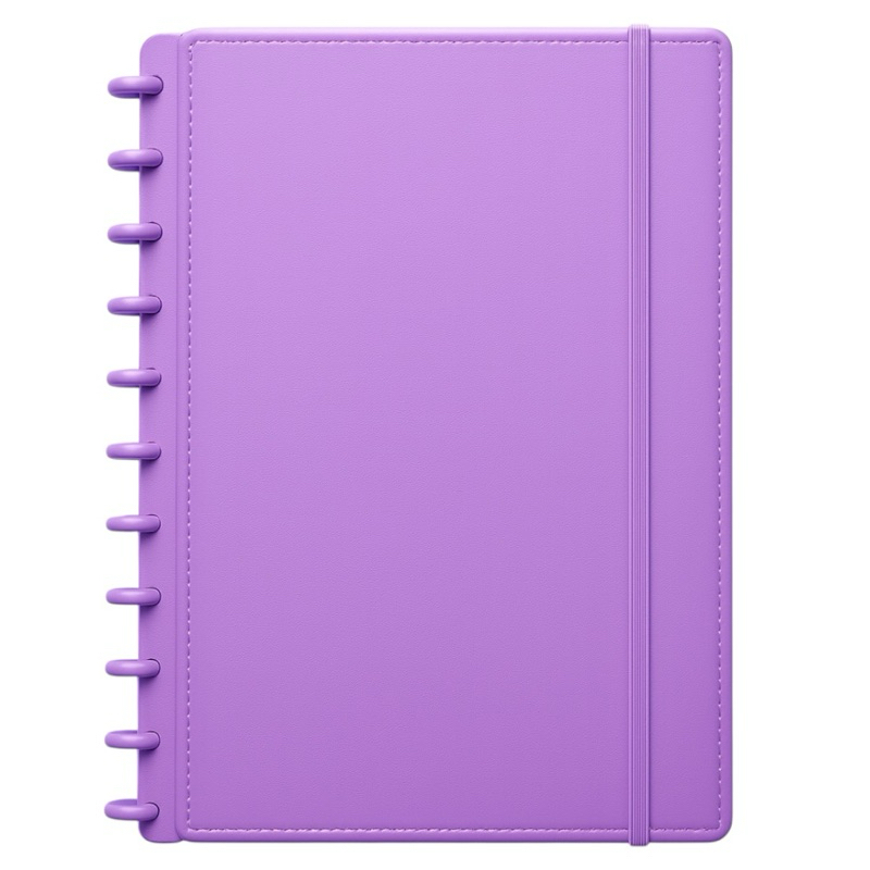 Caderno De Discos Inteligente Grande A4 Capa Dura Escolar 80 Folhas Pautadas Planner Diário 11 Discos Universitário em Oferta na Shopee