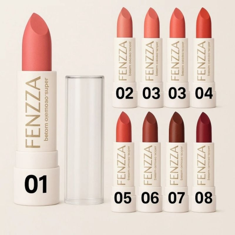Batom Matte, batom Super fixação, FENZZA+BRINDE