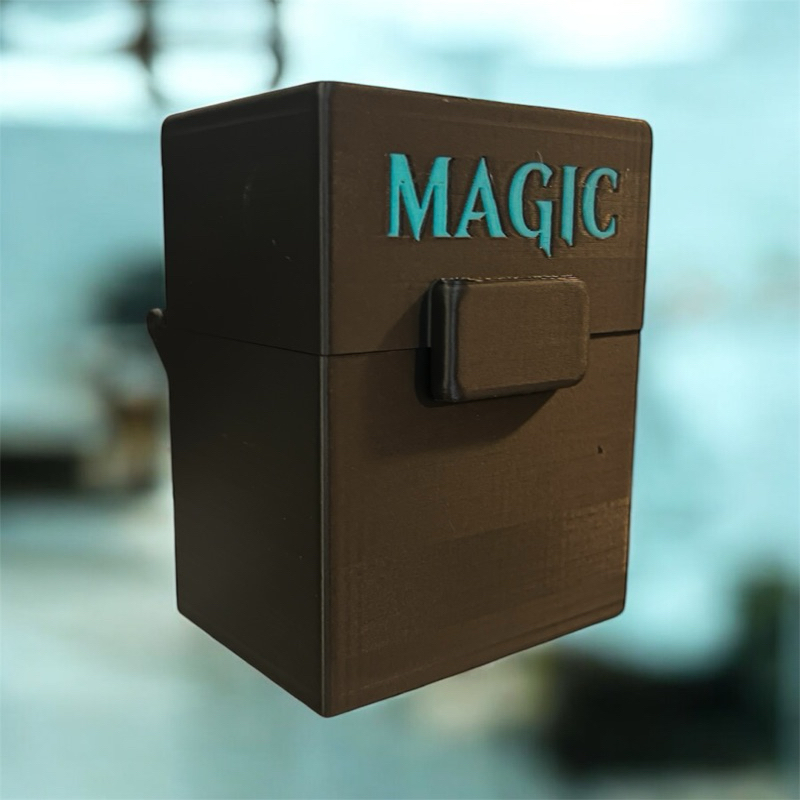Deck Box para Magic The Gathering MTG | Caixa Porta Deck Cartas Magic | Estojo Rígido Proteção