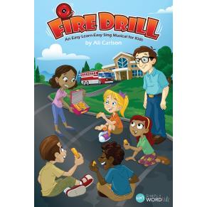 CD & Songbook "Fire Drill: An Easy Learn, Easy Sing Musical for Kids" Por Ali Carson.
