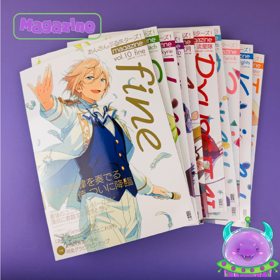 Ensemble Stars Magazine Revista Guia Oficial