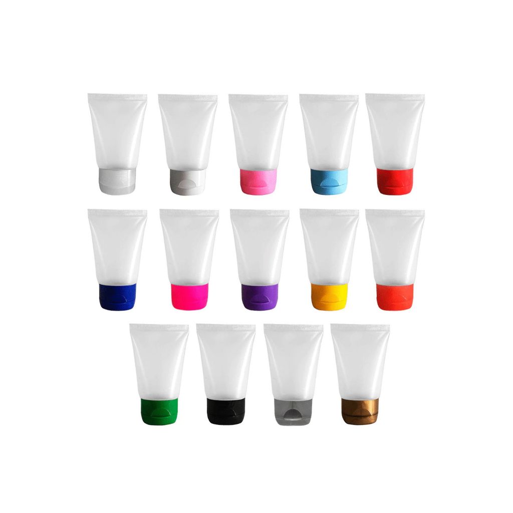 Kit 10 a 50 Bisnaga plástica 30ml Álcool em Gel, Cremes Lembrancinha Festa Chá de Bebê Personalizar