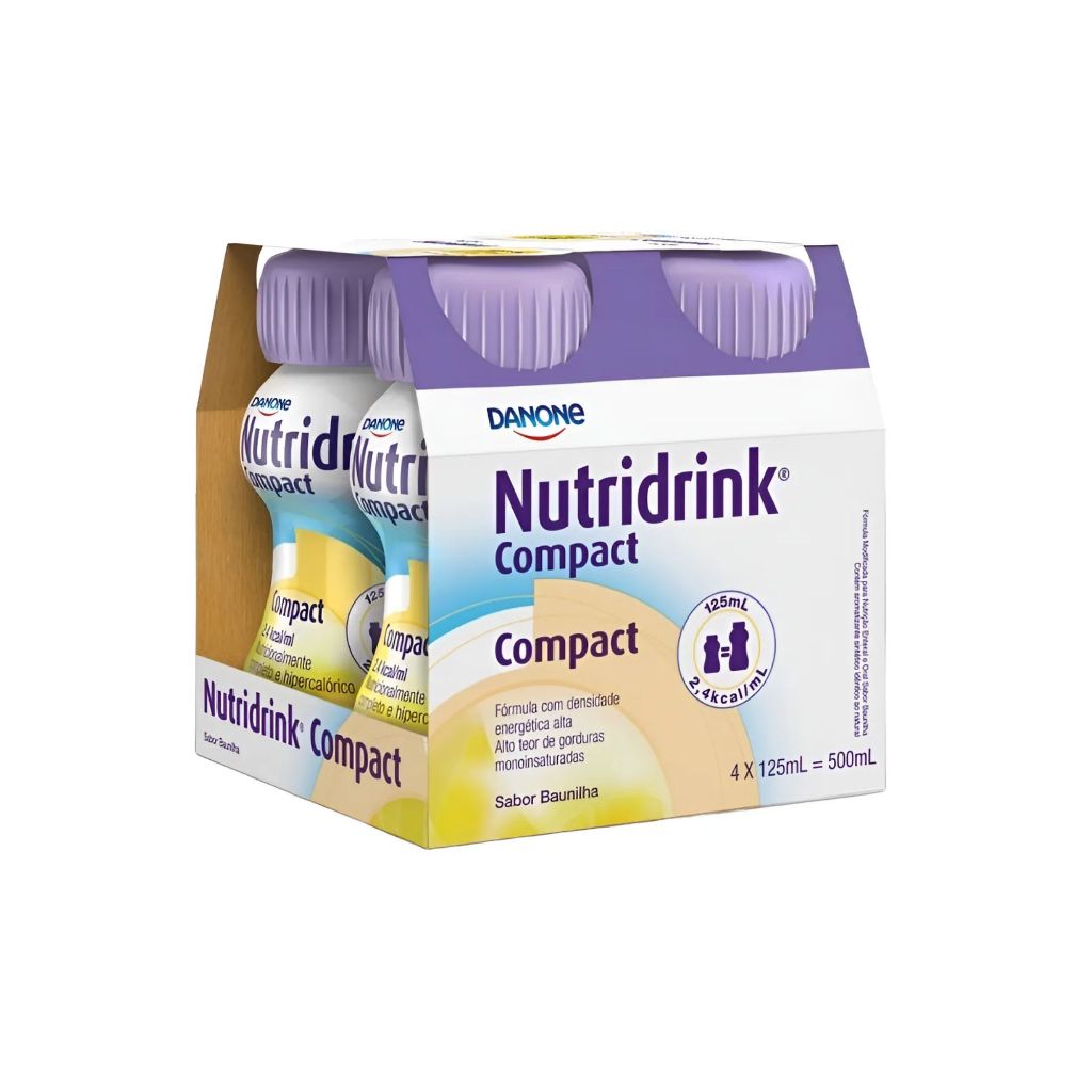 Kit Nutridrink Compact Baunilha 4 UNIDADES DE 125ml