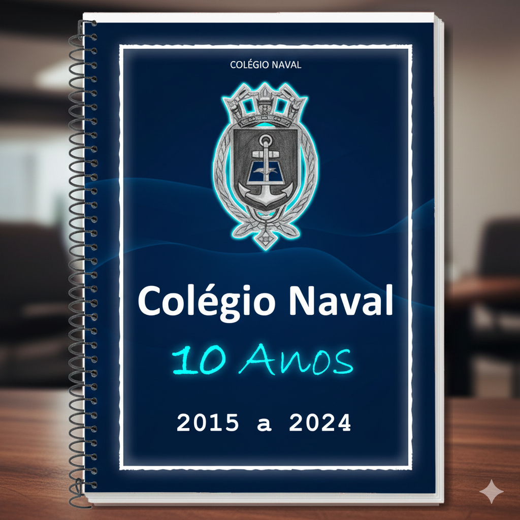 COLÉGIO NAVAL 2024/2025 - Caderno de Provas + Gabarito + Folhas de Redação