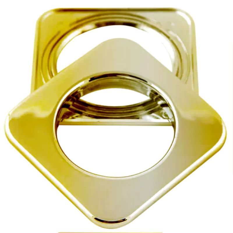 Ilhós Para Cortinas Dourado Quadrado 50 Pares Argola 28mm Varão Kit Tecido em Oferta na Shopee