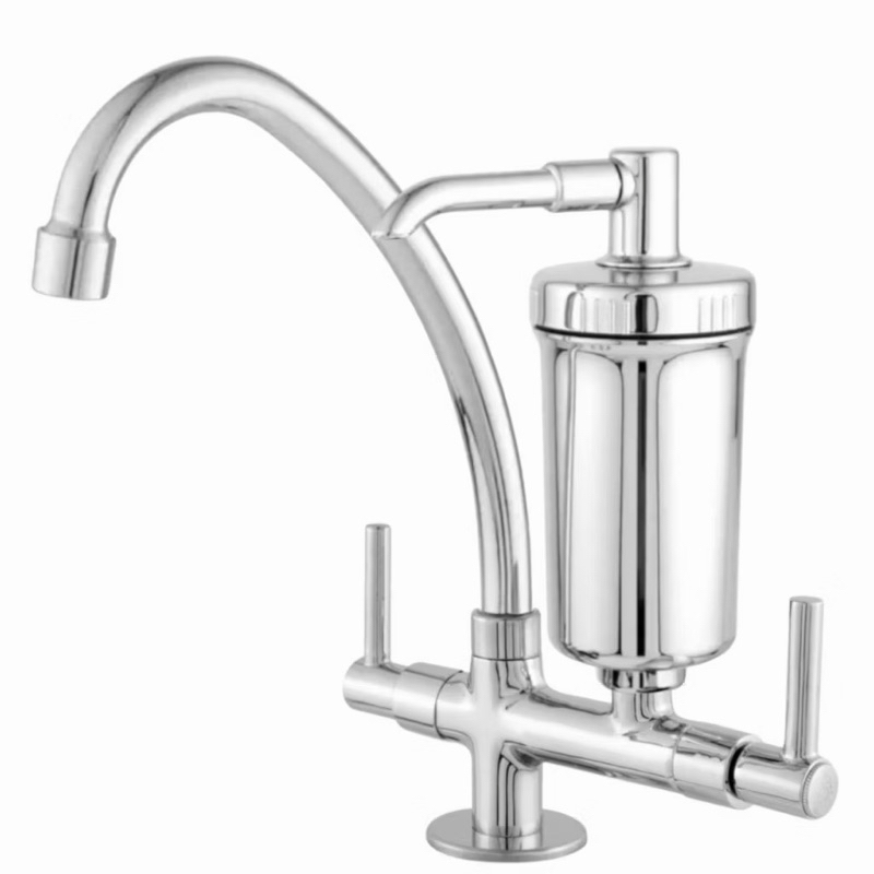 Torneira Filtro de Bancada Bica Móvel Cromada – Água Filtrada com Praticidade e Economia em Oferta na Shopee
