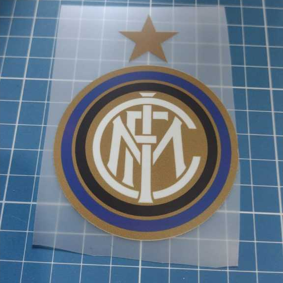 Inter Milão 2007-2014 Adesivo Têxtil Termocolante Fácil Aplicação (Solicitação de Cliente)