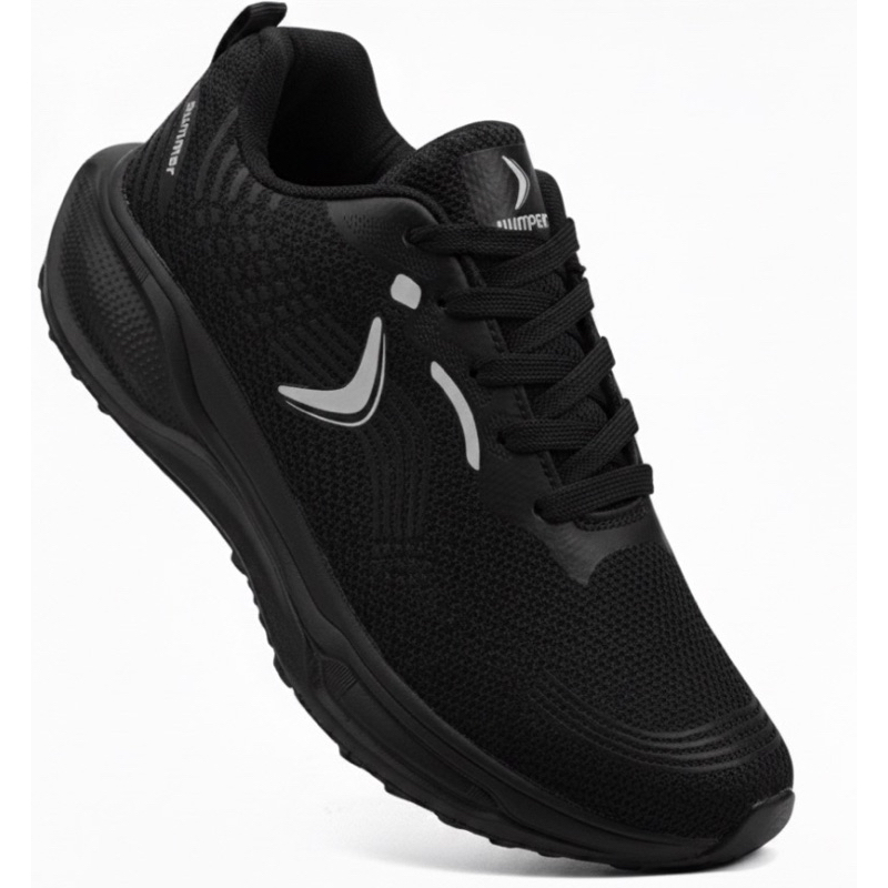 tenis academia feminino preto tenis caminhada tenis esportivo