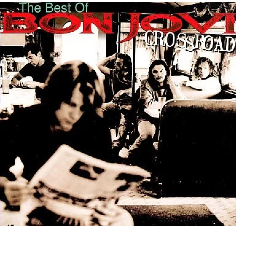 LaserDisc Bon Jovi Cross Road The Best of Bon Jovi First Press lacrado