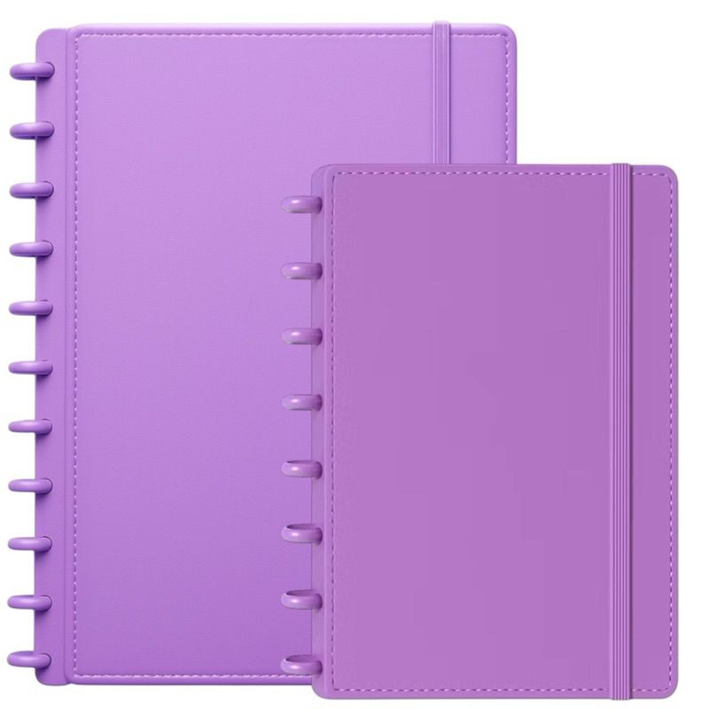 Kit Caderno Inteligente A4 A5 Capa Dura 160 Folhas Pautadas Escolar Universitário Planner Discos em Oferta na Shopee