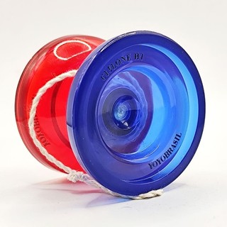 yoyo (ioiô) Profissional YOYOBRASIL Ciclone H1 com rolamento côncavo de 10 esferas + 5 CORDAS DE REPOSIÇÃO