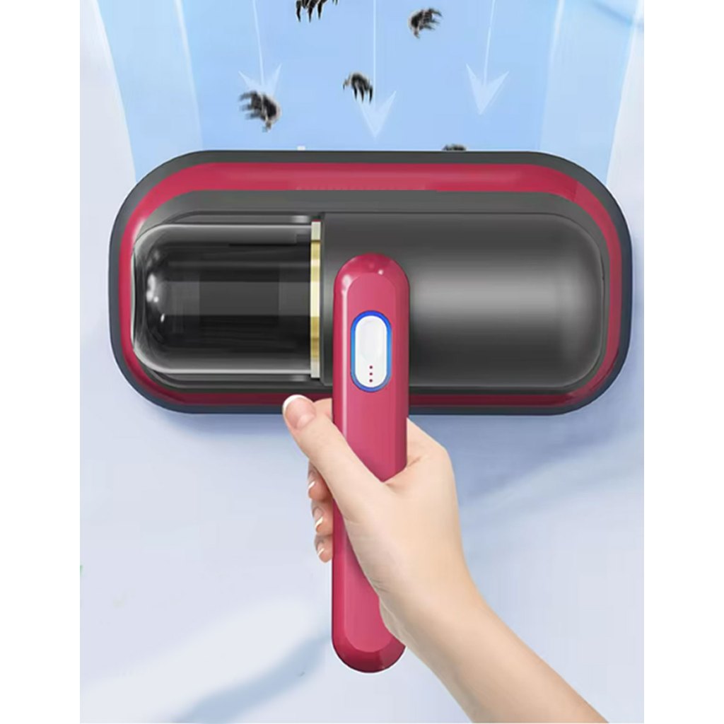 Removedor de Ácaros Aspirador Portátil Sem Fio UV 8000Pa Colchão Almofada