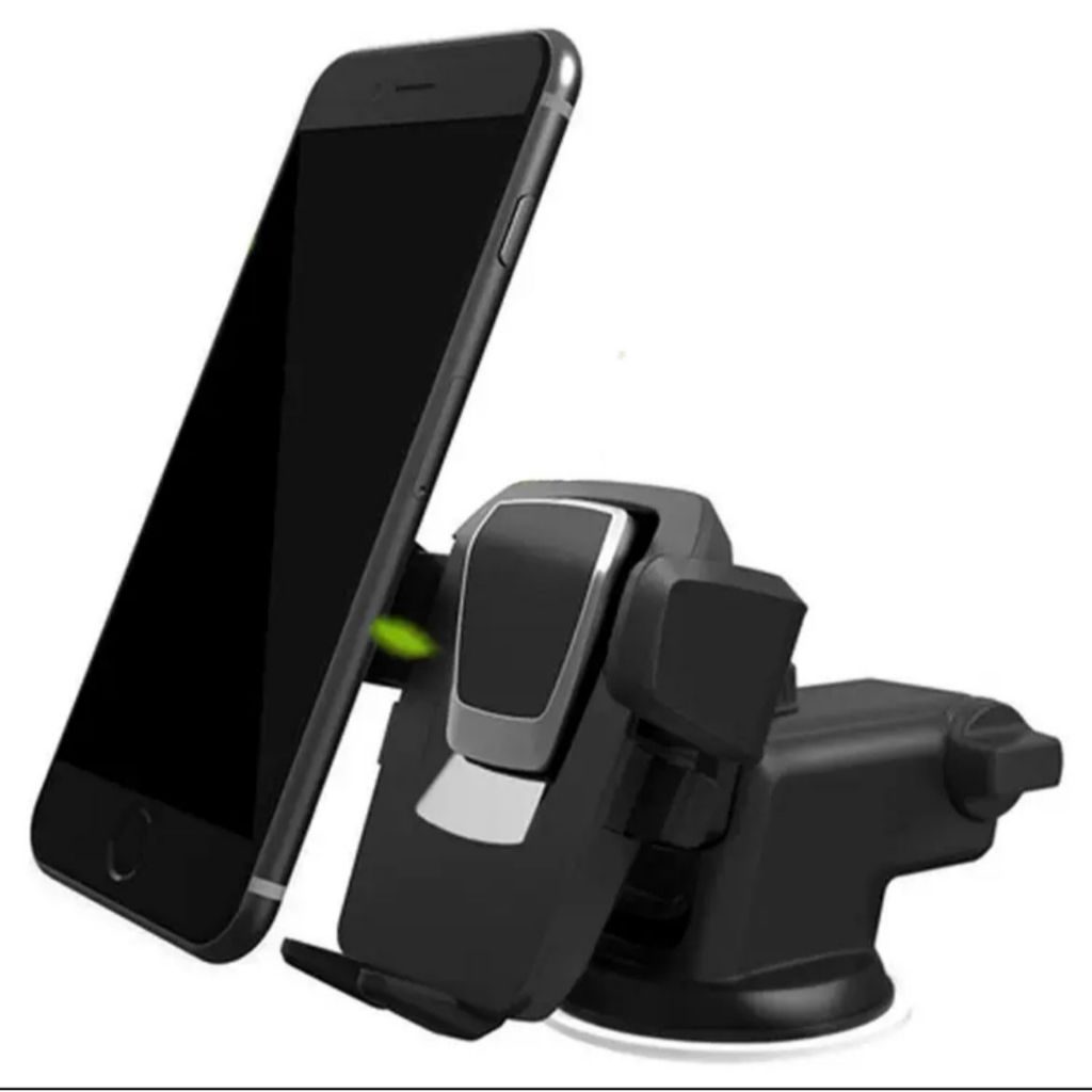 Suporte Celular GPS Veicular Carro Universal 360° Trava Automática Ajustável  CJ-02