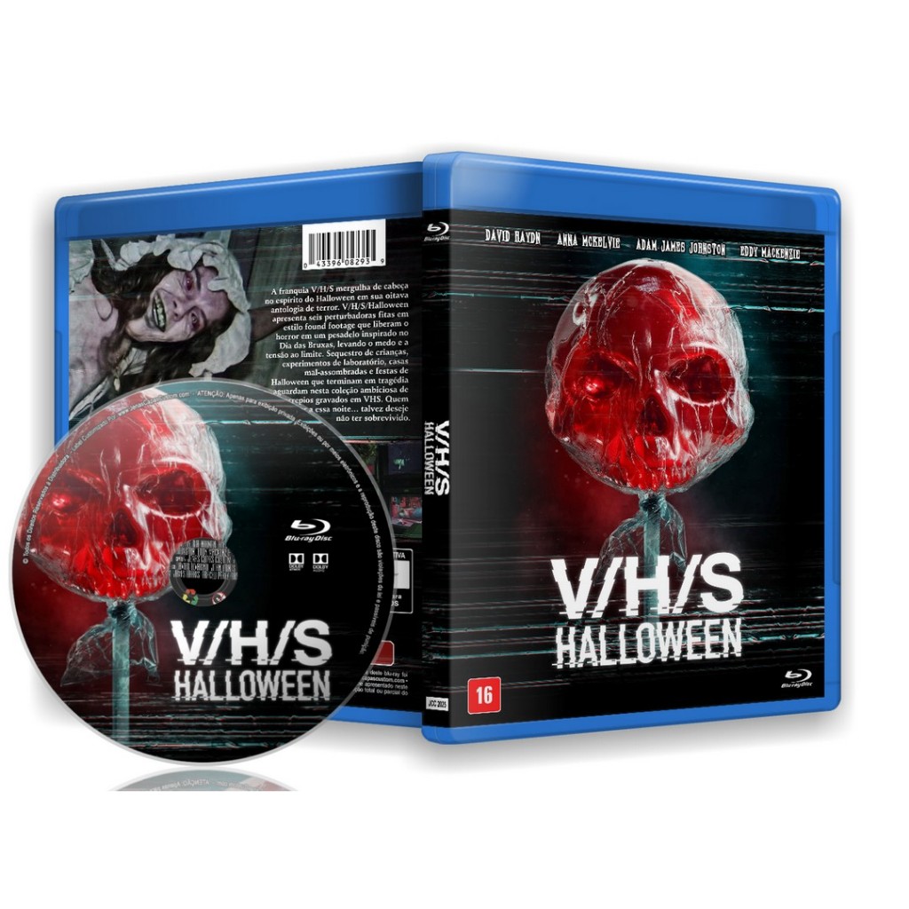 Filme Bluray: VHS Halloween (2025) Dublado e Legendado (SEM ESTOJO)