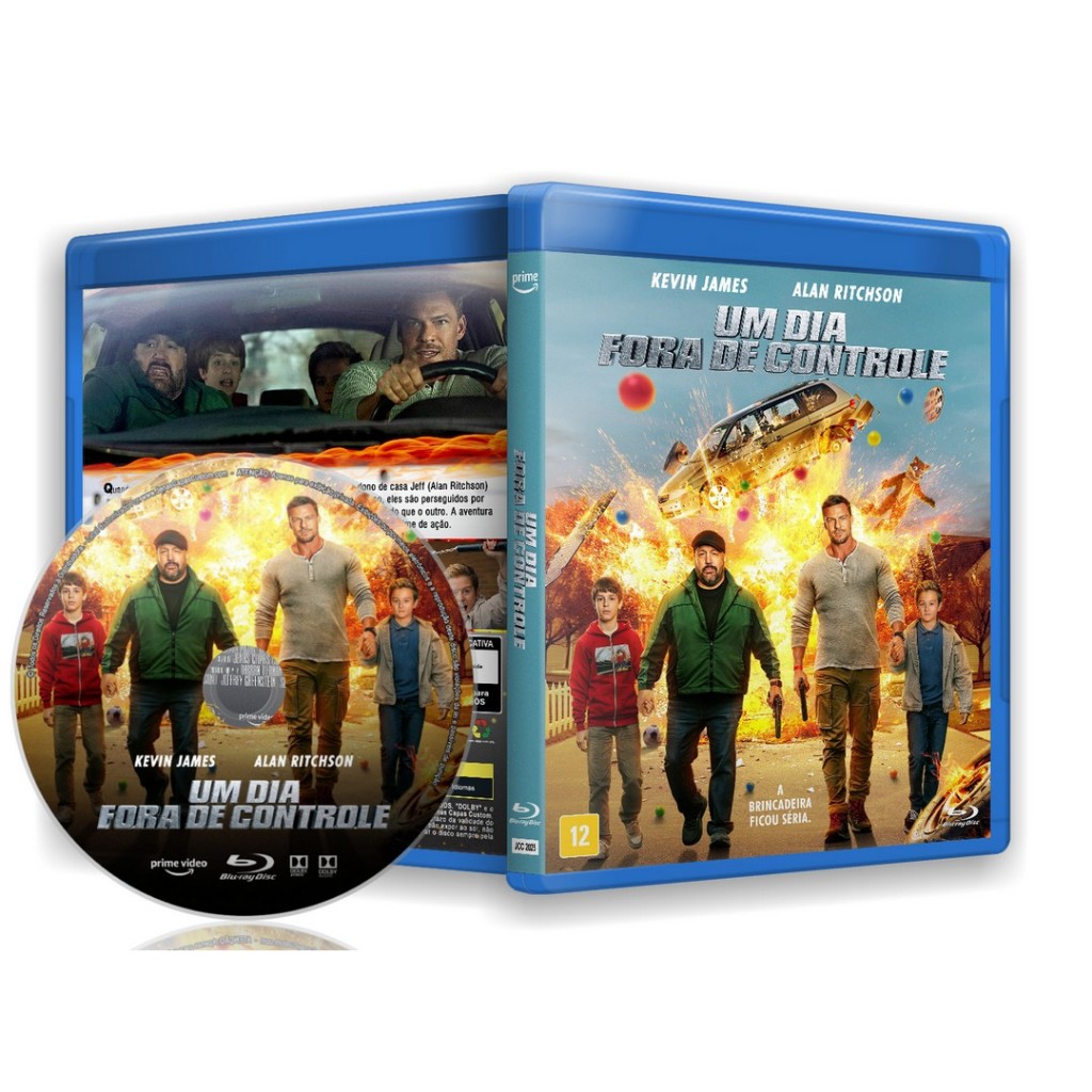 Filme Bluray: Um Dia Fora De Controle (2025) Dublado e Legendado (SEM ESTOJO)
