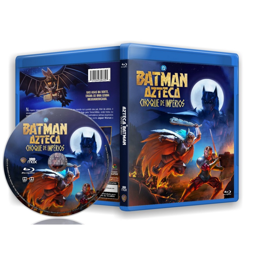 Filme Bluray: Batman Azteca - Choque De Impérios (2025) Dublado e Legendado (SEM ESTOJO)