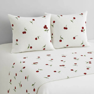 Peseira Piquet Favo Estampado Queen +2 Capas De Almofadas Cama Posta em Oferta na Shopee
