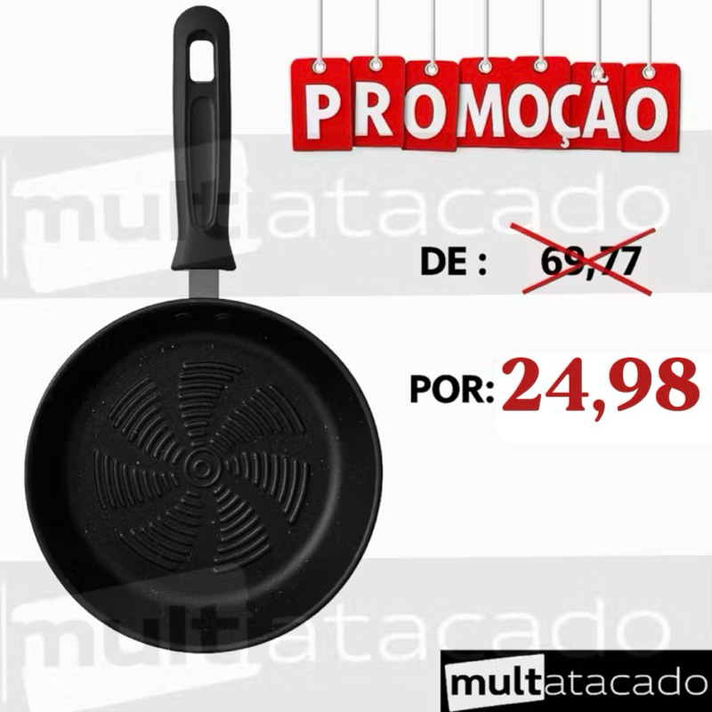 Frigideira Antiaderente  Não Gruda Tamanho 21 CM frigideira de cozinha panela antiaderente utensílio em Oferta na Shopee