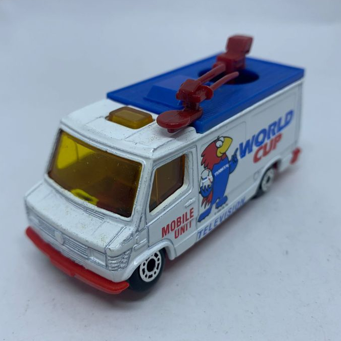 Matchbox Vintage Tv News Truck World Cup France 98 - L70
